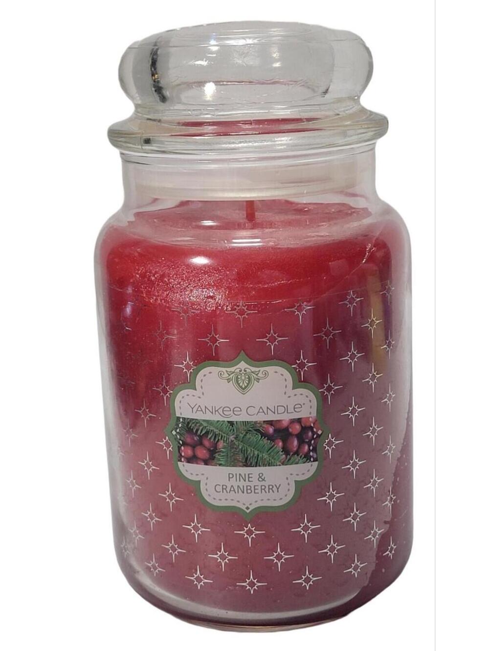 Yankee Candle 22oz 623g Large Jar Pine & Cranberry